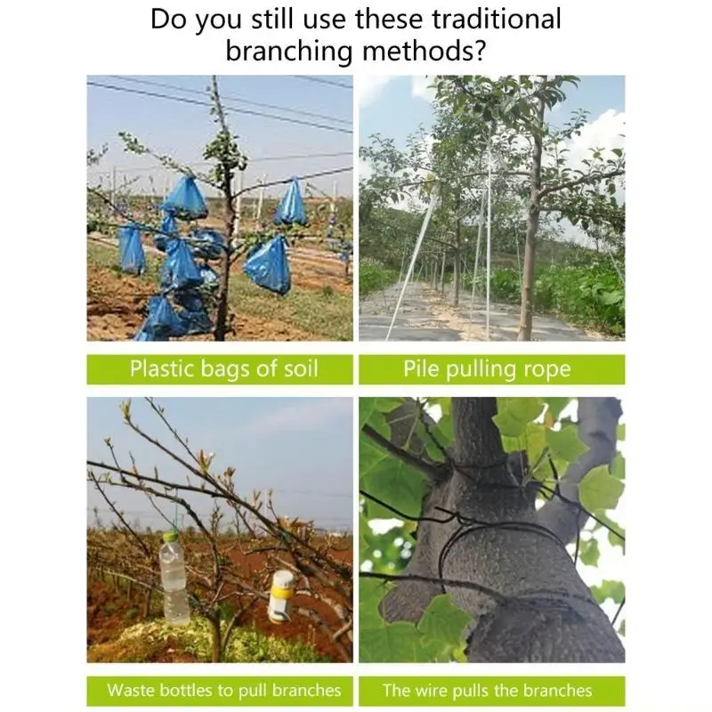 A2BE 20/50/100X Fruit Tree Branch Limb Spreader Open Pull Branch Stereotyped
A2BE 20/50/100X Fruit Tree Branch Limb Spreader Open Pull Branch Stereotyped