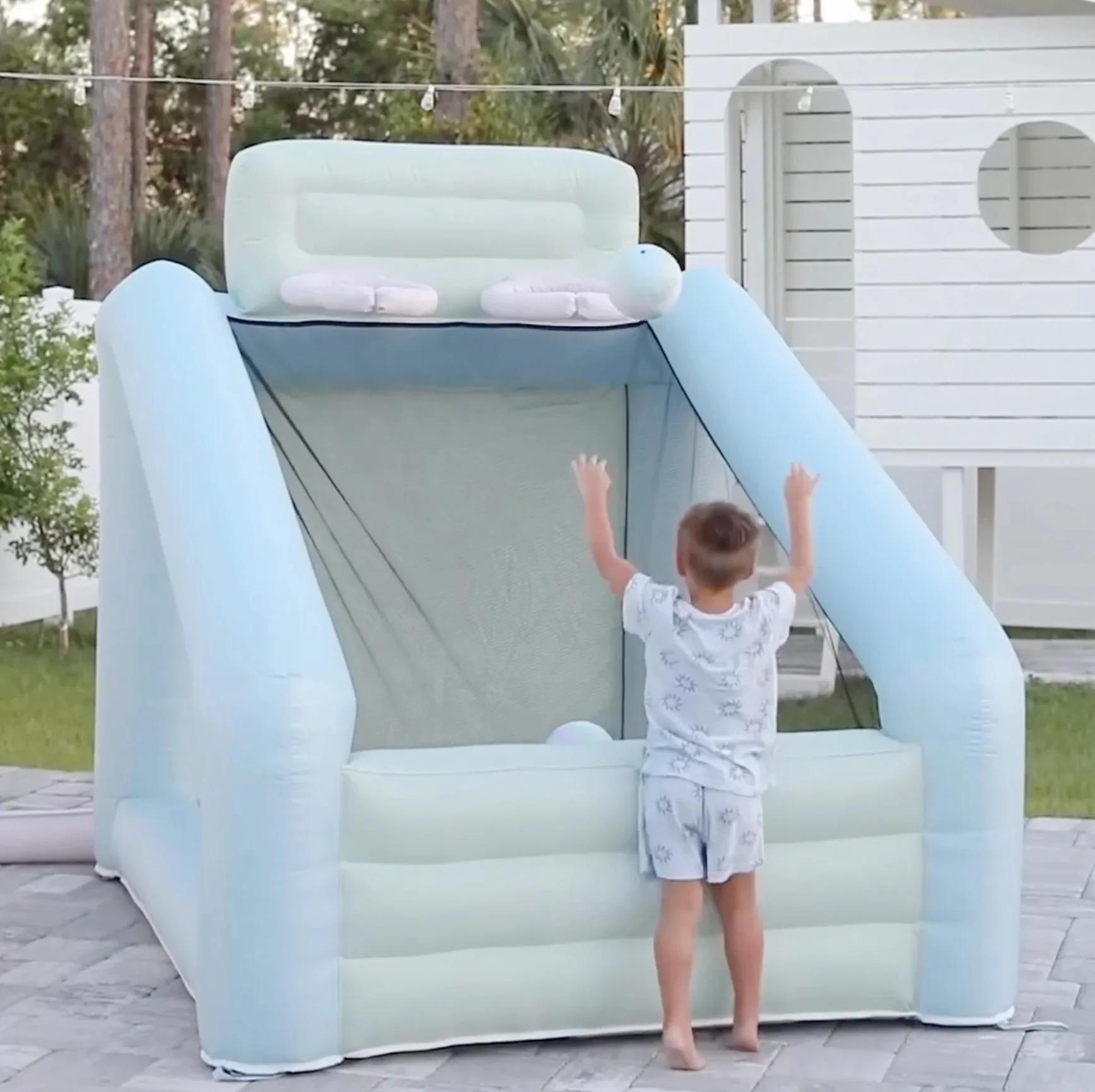 Factory Sell Large 2.3 x2 x1.8m Inflatable Dual Shot With Balls For Kid Children Birthday Party Outdoor Play Kids Party
Factory Sell Large 2.3 x2 x1.8m Inflatable Dual Shot With Balls For Kid Children Birthday Party Outdoor Play Kids Party