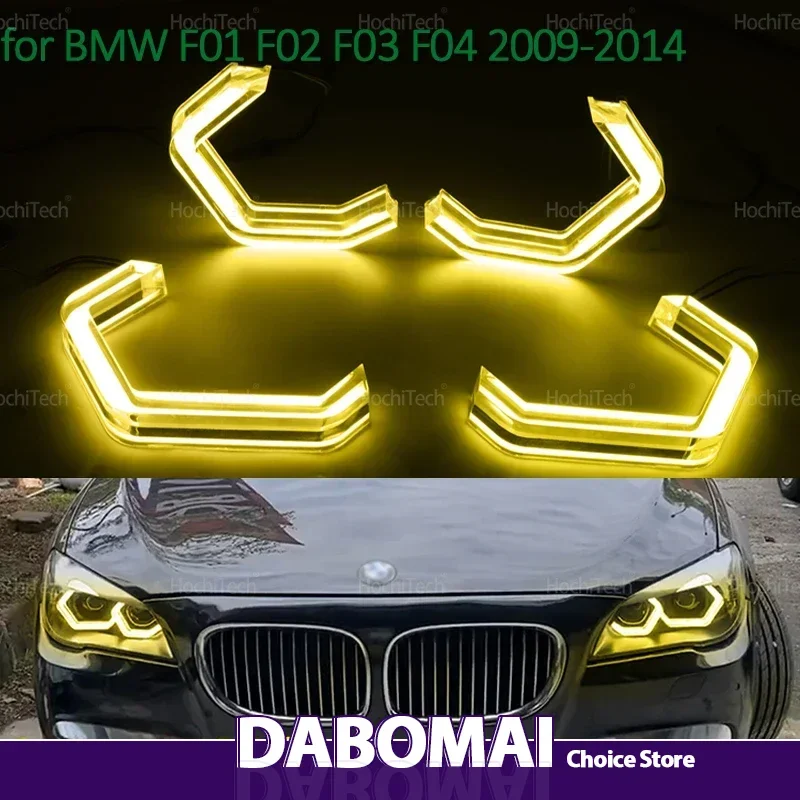DTM M4 Стиль Белый Желтый Кристалл Фара Дневные Ходовые огни Ангельские Глазки для BMW 7 серии F01 F02 F03 F04 2009-2014 Модернизация
DTM M4 Стиль Белый Желтый Кристалл Фара Дневные Ходовые огни Ангельские Глазки для BMW 7 серии F01 F02 F03 F04 2009-2014 Модернизация