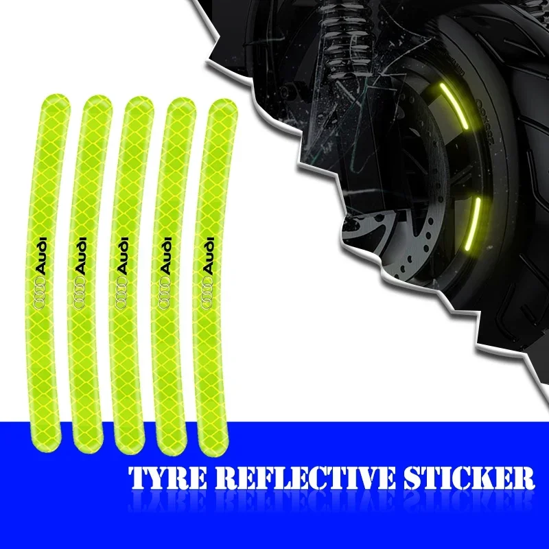 5 10pcs Car Wheel Hub Reflective Stickers Luminous Strip for Audi Sline RS4 A1 A7 A8 Q2 TT RS3 A4 B5 B6 A3 8P 8V 8L A5 A6 C6 C5
5 10pcs Car Wheel Hub Reflective Stickers Luminous Strip for Audi Sline RS4 A1 A7 A8 Q2 TT RS3 A4 B5 B6 A3 8P 8V 8L A5 A6 C6 C5