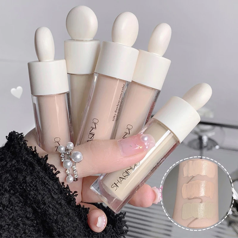 3 Colors Waterproof Matte Liquid Concealer Lasting Full Cover Acne Dark Circles Corrector Professional Foundation Women Makeup
3 Colors Waterproof Matte Liquid Concealer Lasting Full Cover Acne Dark Circles Corrector Professional Foundation Women Makeup