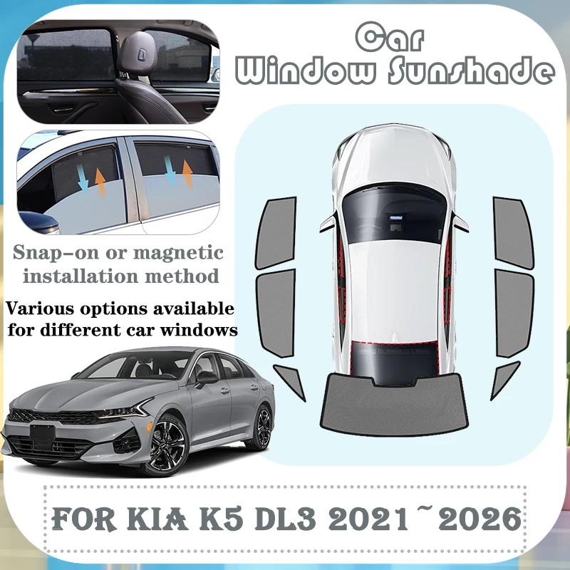 Accessories For Kia K5 DL3 2021 2022 2023 2024 2025 2026 Car Window Mesh Sunshade UV Protection Auto Sun Privacy Curtain Visor
Accessories For Kia K5 DL3 2021 2022 2023 2024 2025 2026 Car Window Mesh Sunshade UV Protection Auto Sun Privacy Curtain Visor