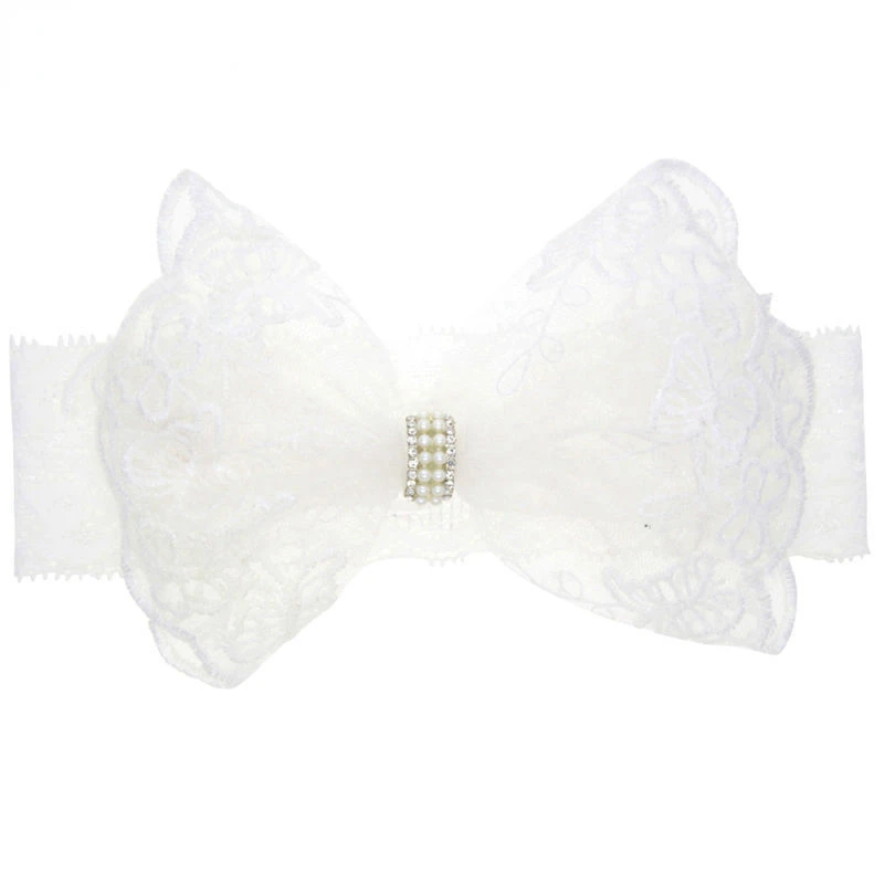 Baby Bandage Bow Hairband for Christening Flower Girl White Hair Band Newborns Lace Headband with Pearls Baby Girl
Baby Bandage Bow Hairband for Christening Flower Girl White Hair Band Newborns Lace Headband with Pearls Baby Girl