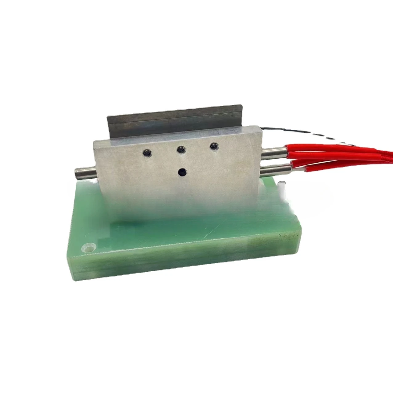 Repairing Machine Hot Pressing Tool Holder 68*1.3 50*1.3mm for ACF Tab Cof Bonding Head Used for LCD TV Screen
Repairing Machine Hot Pressing Tool Holder 68*1.3 50*1.3mm for ACF Tab Cof Bonding Head Used for LCD TV Screen