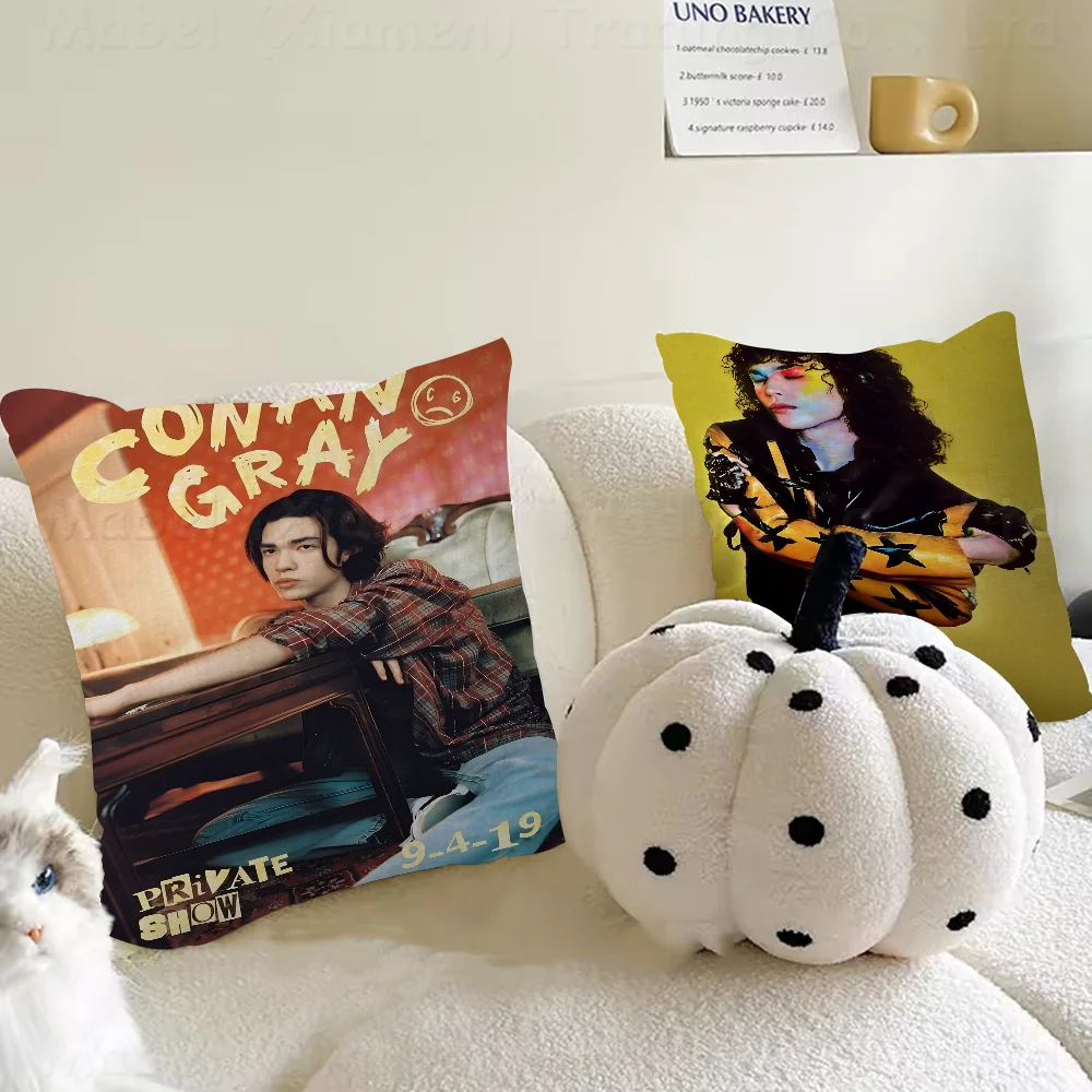 Pop Singer Conan Grays Pillow Cover For Bedroom Room And Living Room Sofa Decorative Cushion Cover
Pop Singer Conan Grays Pillow Cover For Bedroom Room And Living Room Sofa Decorative Cushion Cover