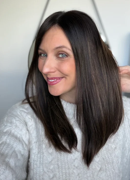 Highlight Brown with Balayage Blonde Streaks Soft LowLights Lace Front Wigs Straight Bob Wig Synthetic Premium Fibre Daily Wig
Highlight Brown with Balayage Blonde Streaks Soft LowLights Lace Front Wigs Straight Bob Wig Synthetic Premium Fibre Daily Wig