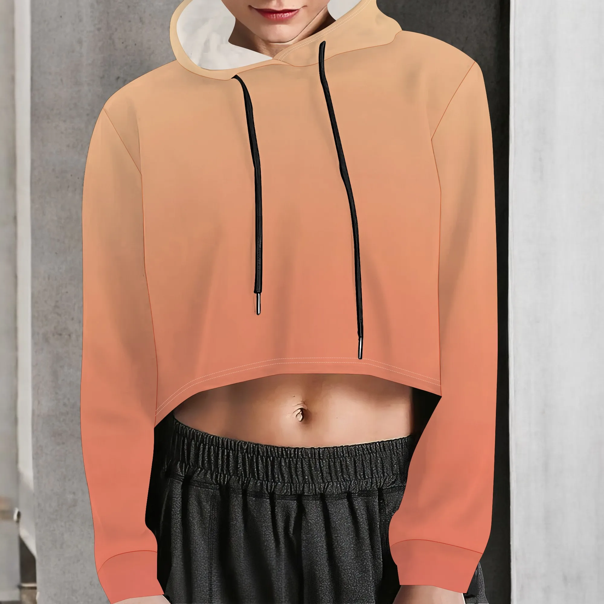 Women's Drawstring Cropped Hoodie Casual Plain Hoodies for Women Workout Crop Tops Sweatshirt Long Sleeve
Women's Drawstring Cropped Hoodie Casual Plain Hoodies for Women Workout Crop Tops Sweatshirt Long Sleeve