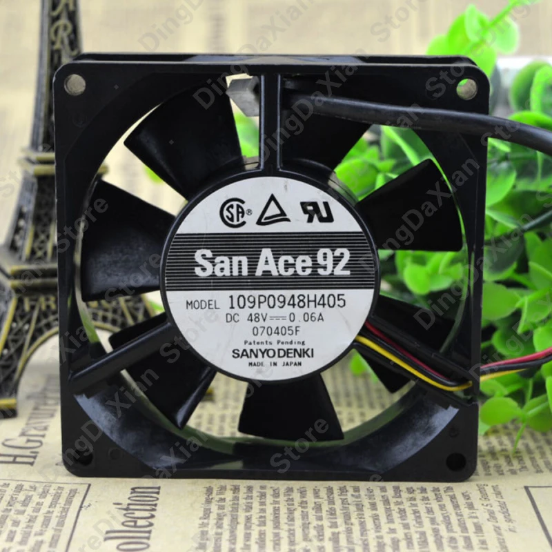 X Для SANYO 109P0948H405 | 48В 0,06А | 9 см | Промышленный вентилятор охлаждения шасси 1 шт.
X Для SANYO 109P0948H405 | 48В 0,06А | 9 см | Промышленный вентилятор охлаждения шасси 1 шт.