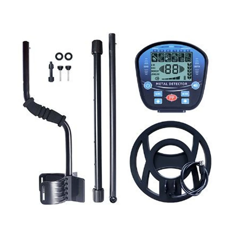 GT860 Outdoors Underground Metal Detector Gold Finder Gold Detector With Large LED Display 10" Search Coil
GT860 Outdoors Underground Metal Detector Gold Finder Gold Detector With Large LED Display 10" Search Coil