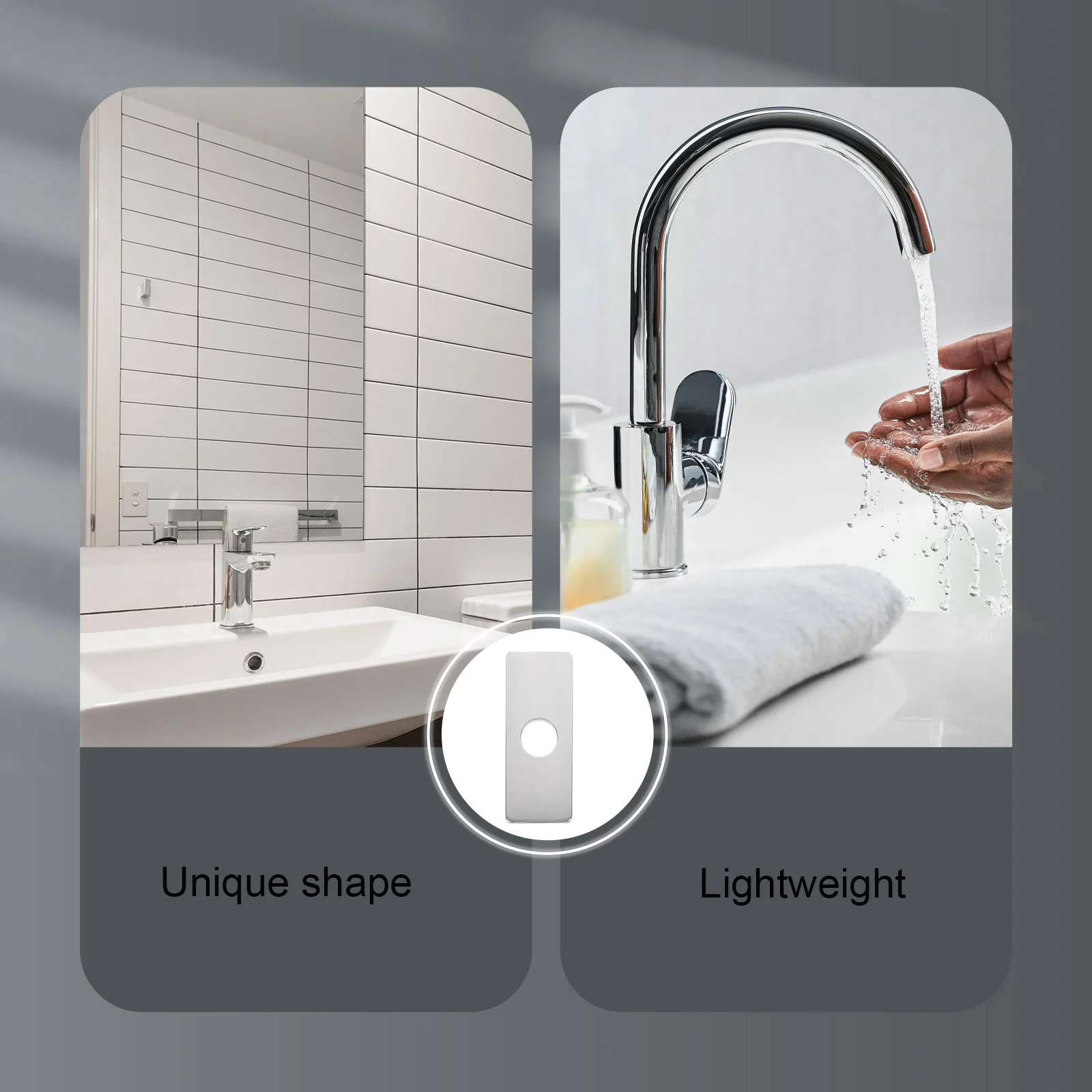 2 шт. 4-дюймовые заглушки для отверстий под раковину, нержавеющая сталь, декоративная накладка для смесителя, тонкая отделка, для использования на кухне и дома
2 шт. 4-дюймовые заглушки для отверстий под раковину, нержавеющая сталь, декоративная накладка для смесителя, тонкая отделка, для использования на кухне и дома