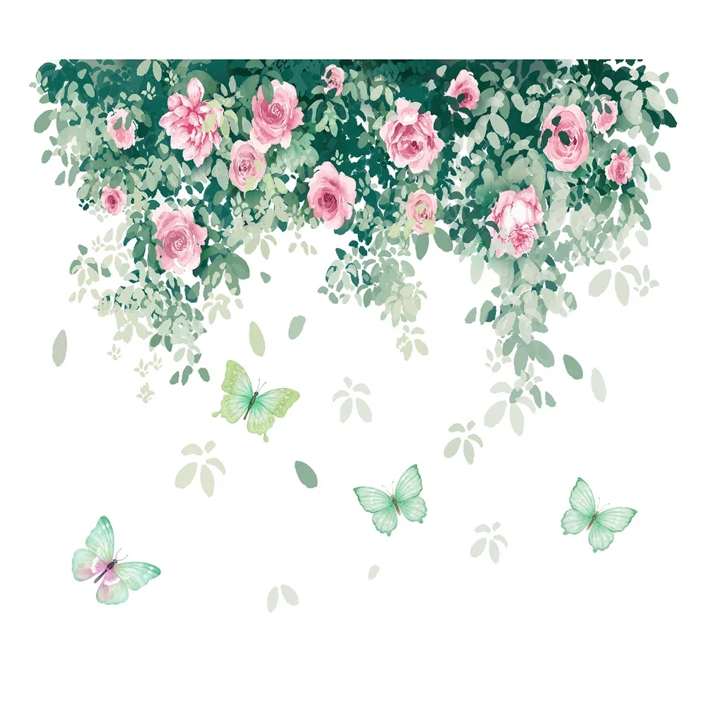 Transform Your Room with a Green Leaves Vine Flowers Butterfly Wall Sticker Easy Application Compact and Design
Transform Your Room with a Green Leaves Vine Flowers Butterfly Wall Sticker Easy Application Compact and Design