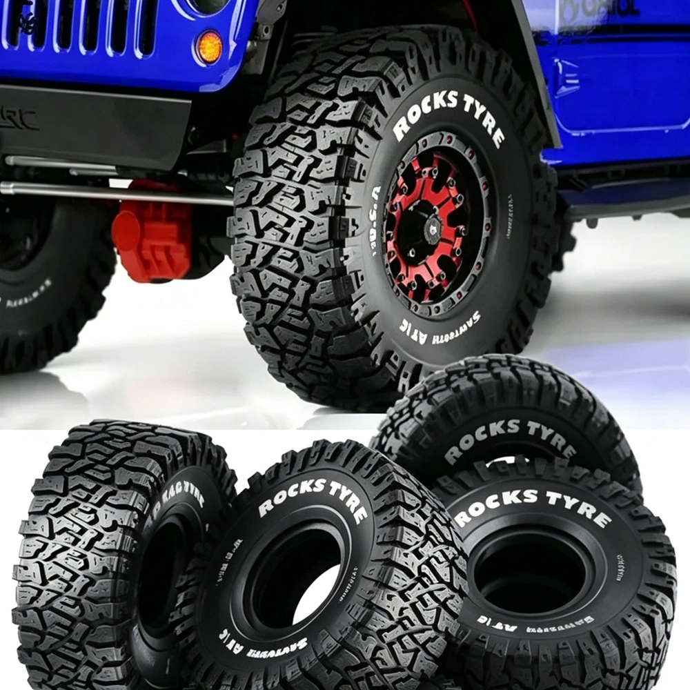 4pcs 1.9 Inch Rubber Tyre 120*48mm For 1/10 Rc Crawler Car Trax Trx4 Axial Scx10 Wraith Scx10 Yikong Rgt Wrangler 1.9 Wheel
4pcs 1.9 Inch Rubber Tyre 120*48mm For 1/10 Rc Crawler Car Trax Trx4 Axial Scx10 Wraith Scx10 Yikong Rgt Wrangler 1.9 Wheel