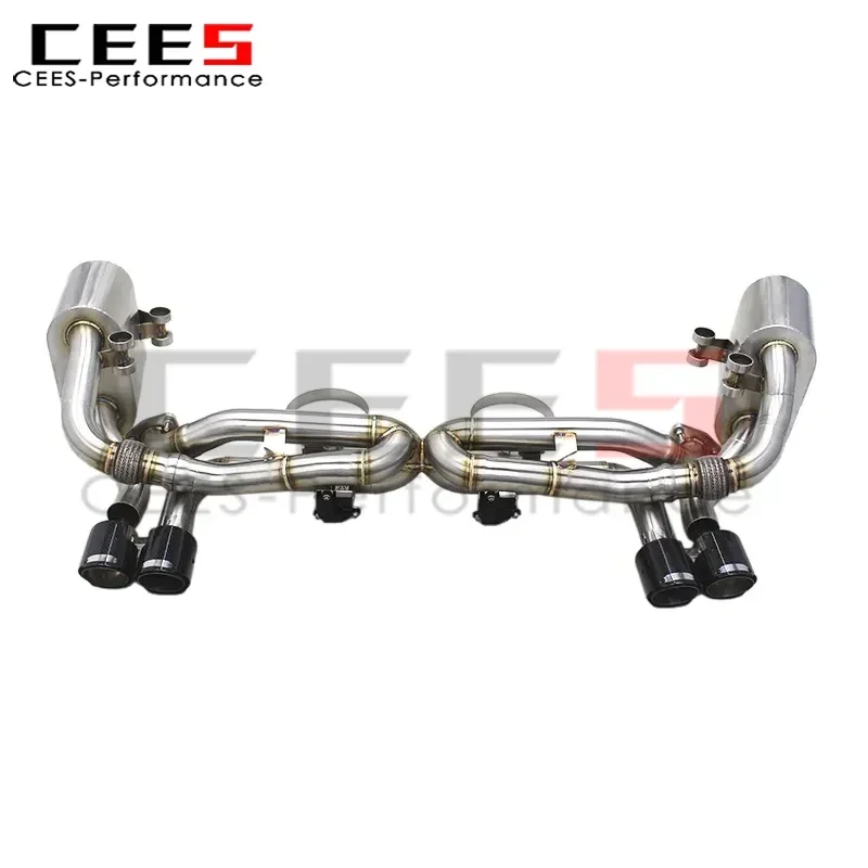 cees Vacuum Valve Catback Muffler for Porsche 911 991.1/991.2 3.4L/3.8L 2011-2015 Performance Race Axle Back Exhaust System
cees Vacuum Valve Catback Muffler for Porsche 911 991.1/991.2 3.4L/3.8L 2011-2015 Performance Race Axle Back Exhaust System
