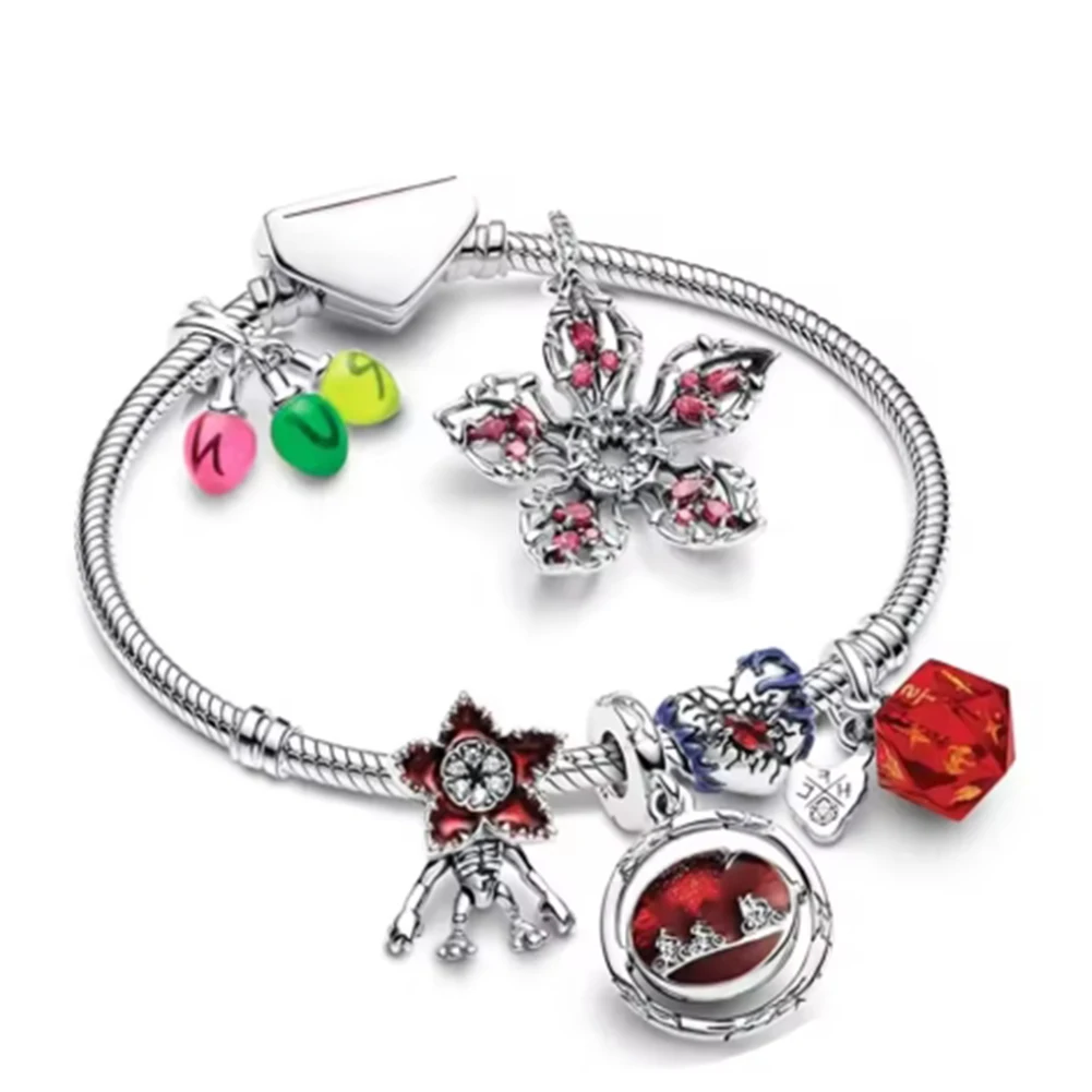 DIY Charm Plata De Ley925 Silver Monster Activity Flower Pendant Bead Original Women's Bracelet DIY Jewelry New Style
DIY Charm Plata De Ley925 Silver Monster Activity Flower Pendant Bead Original Women's Bracelet DIY Jewelry New Style
