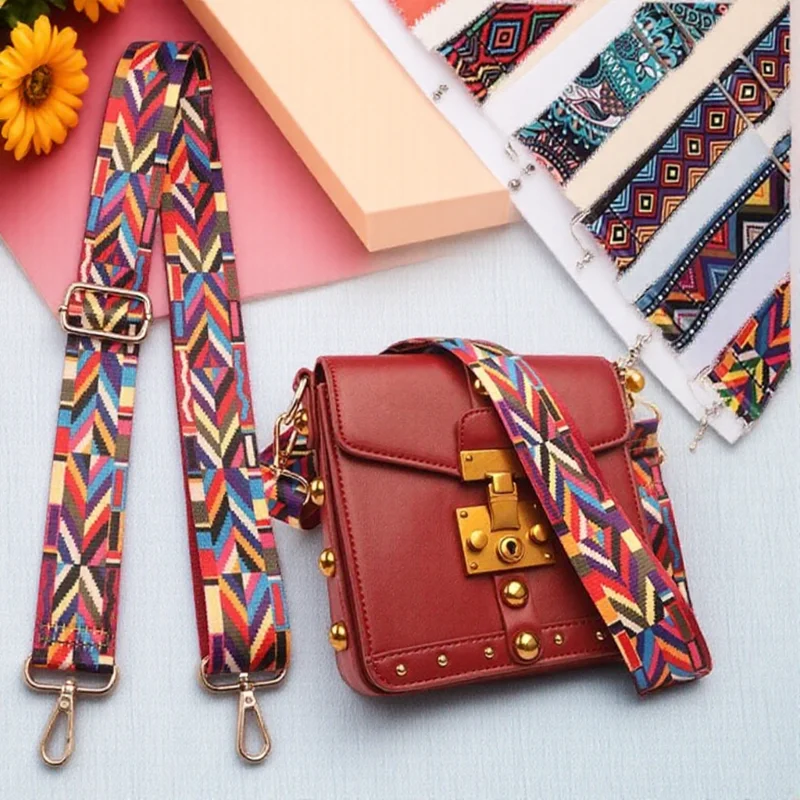 Adjustable Wide Shoulder Strap Replacement for Women Girls Crossbody Canvas Handbag Purses Ethnic Style
Adjustable Wide Shoulder Strap Replacement for Women Girls Crossbody Canvas Handbag Purses Ethnic Style
