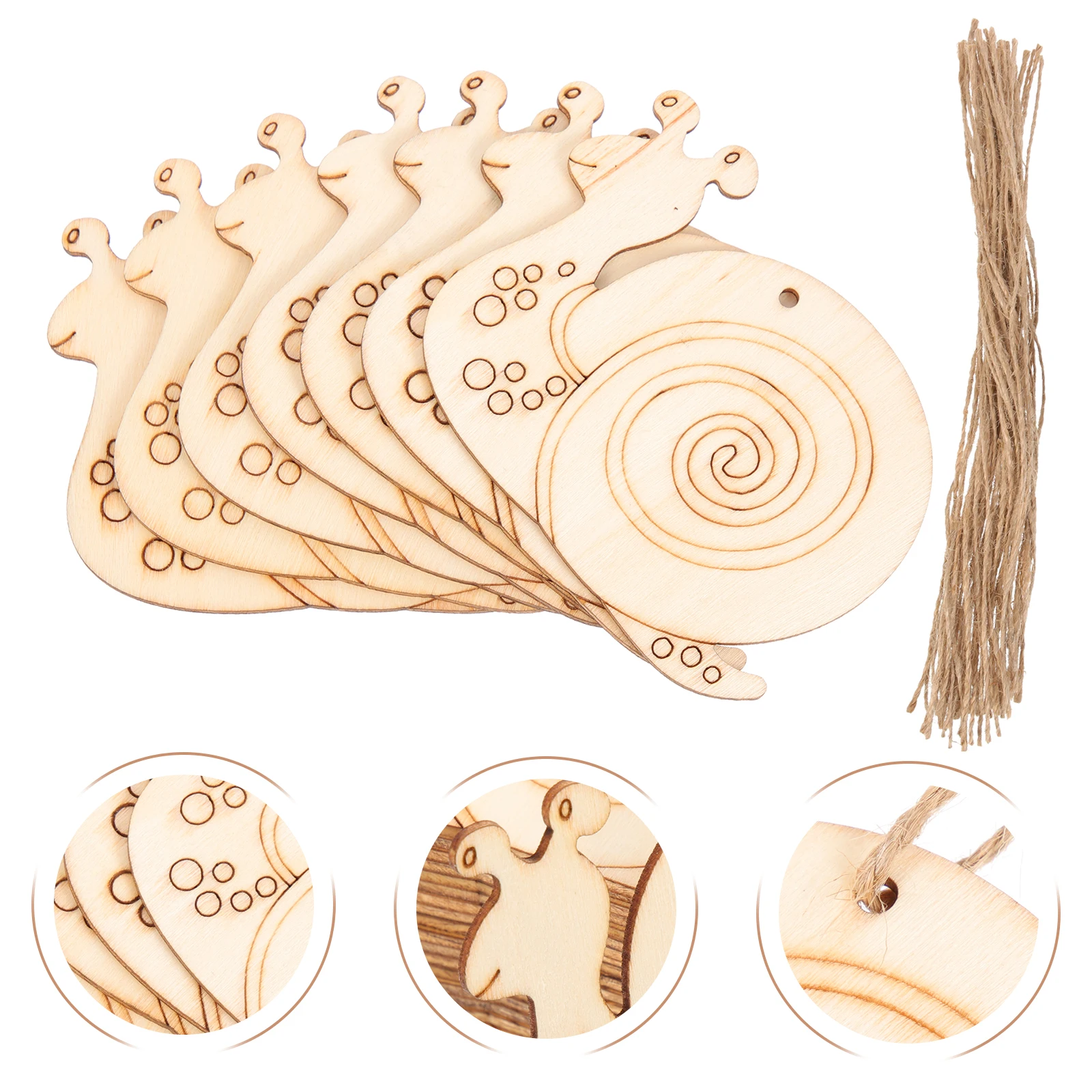 50 Sets Blank Wooden Slices DIY Craft Unfinished Wood Cutouts Snail Shapes Smooth Edges for Kids Painting Graffiti Wood Chips
50 Sets Blank Wooden Slices DIY Craft Unfinished Wood Cutouts Snail Shapes Smooth Edges for Kids Painting Graffiti Wood Chips