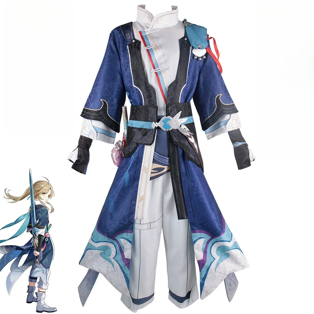 Game with Hikari COSPLAY Costume Avalanche ancient style swordsman Cloak + fine jewelry Unisex Comic show shooting
Game with Hikari COSPLAY Costume Avalanche ancient style swordsman Cloak + fine jewelry Unisex Comic show shooting