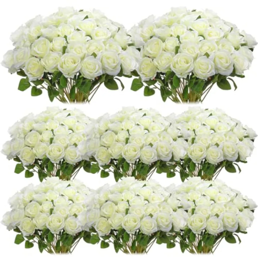 80 Pcs Rose Artificial Flowers Bulk with Long Stem, Silk Roses Realistic Fake Flowers Bouquet for Wedding Table Centerpieces Br
80 Pcs Rose Artificial Flowers Bulk with Long Stem, Silk Roses Realistic Fake Flowers Bouquet for Wedding Table Centerpieces Br