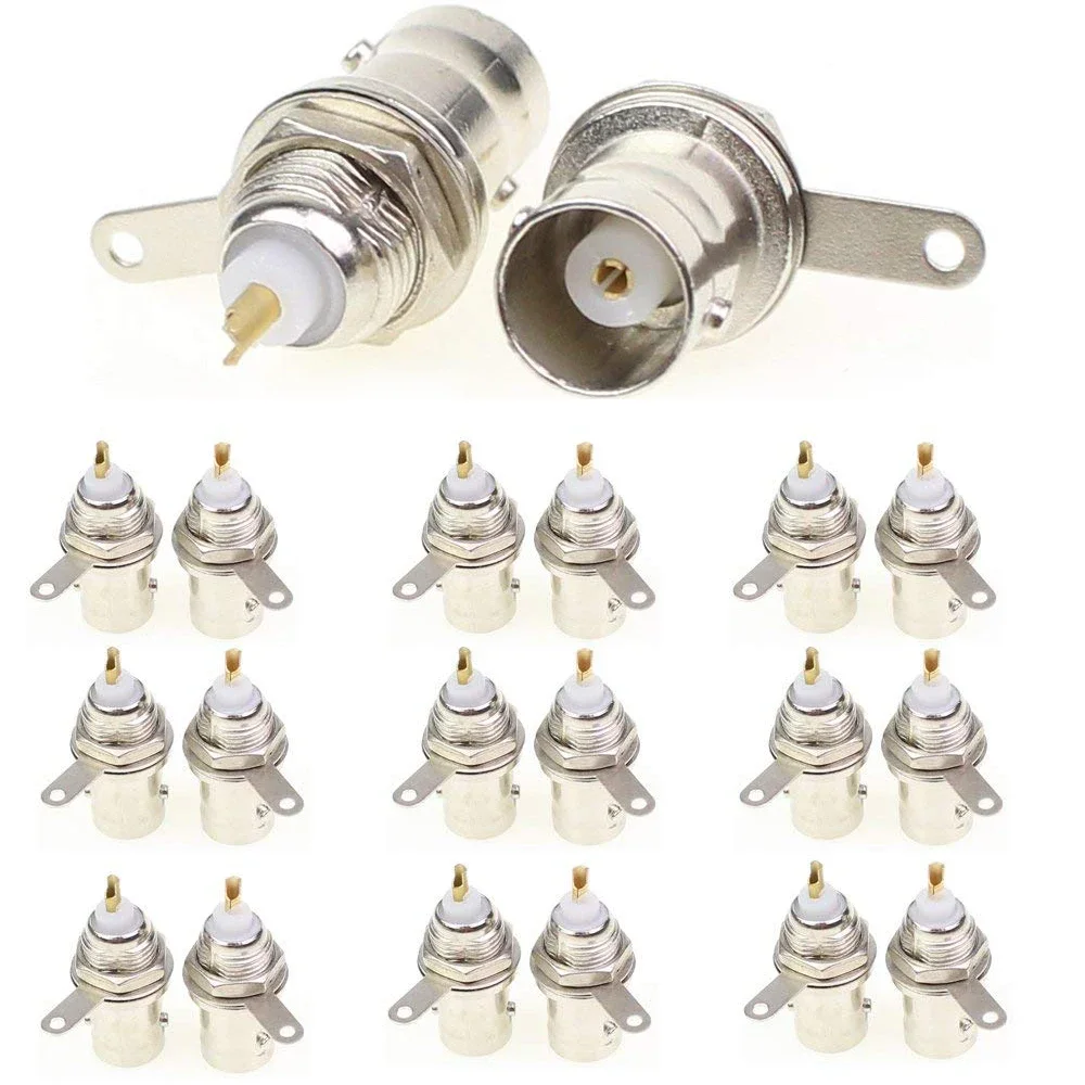 B01 BNC Soldering Twist Spring BNC Connector Jack for Coaxial cable Monitor Accessories CCTV Camera parts
B01 BNC Soldering Twist Spring BNC Connector Jack for Coaxial cable Monitor Accessories CCTV Camera parts