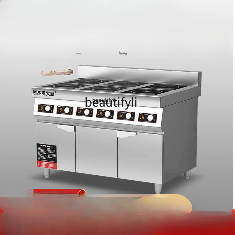 yj24 Induction cooker commercial electric 3500w cabinet pot stove 5kw high power multi-head Malatang
yj24 Induction cooker commercial electric 3500w cabinet pot stove 5kw high power multi-head Malatang