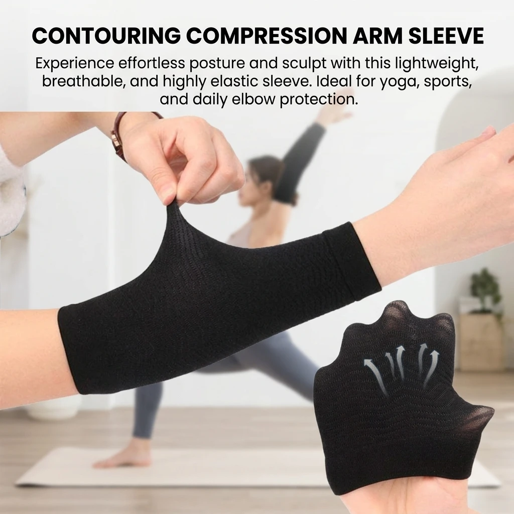 Spandex Yoga Arm Sleeves Shaping Compression Lightweight Elastic Elbow Protect Ice Sleeves For Running Fitness 1 Pair
Spandex Yoga Arm Sleeves Shaping Compression Lightweight Elastic Elbow Protect Ice Sleeves For Running Fitness 1 Pair