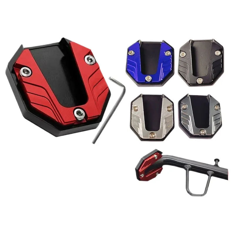 Motorcycle and Electric Vehicle Modified Footrest Plate Enlarged Auxiliary Side Kick Block Footrest Non-Slip Side Stand Pad
Motorcycle and Electric Vehicle Modified Footrest Plate Enlarged Auxiliary Side Kick Block Footrest Non-Slip Side Stand Pad