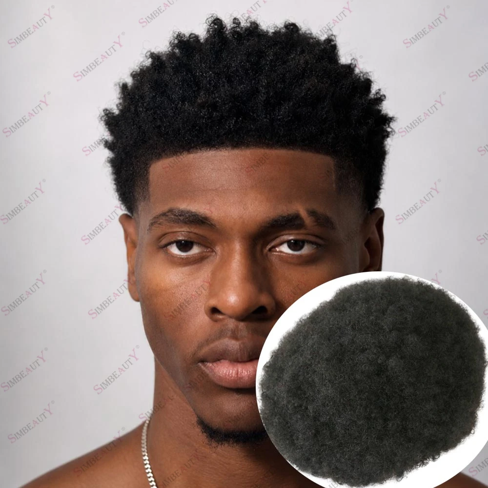 Black Men's 6mm Africa American Human Hair Ventilated Fine Mono Toupee Undetectable NPU Cheapest Mono Weaves Toupee for Bald Man
Black Men's 6mm Africa American Human Hair Ventilated Fine Mono Toupee Undetectable NPU Cheapest Mono Weaves Toupee for Bald Man