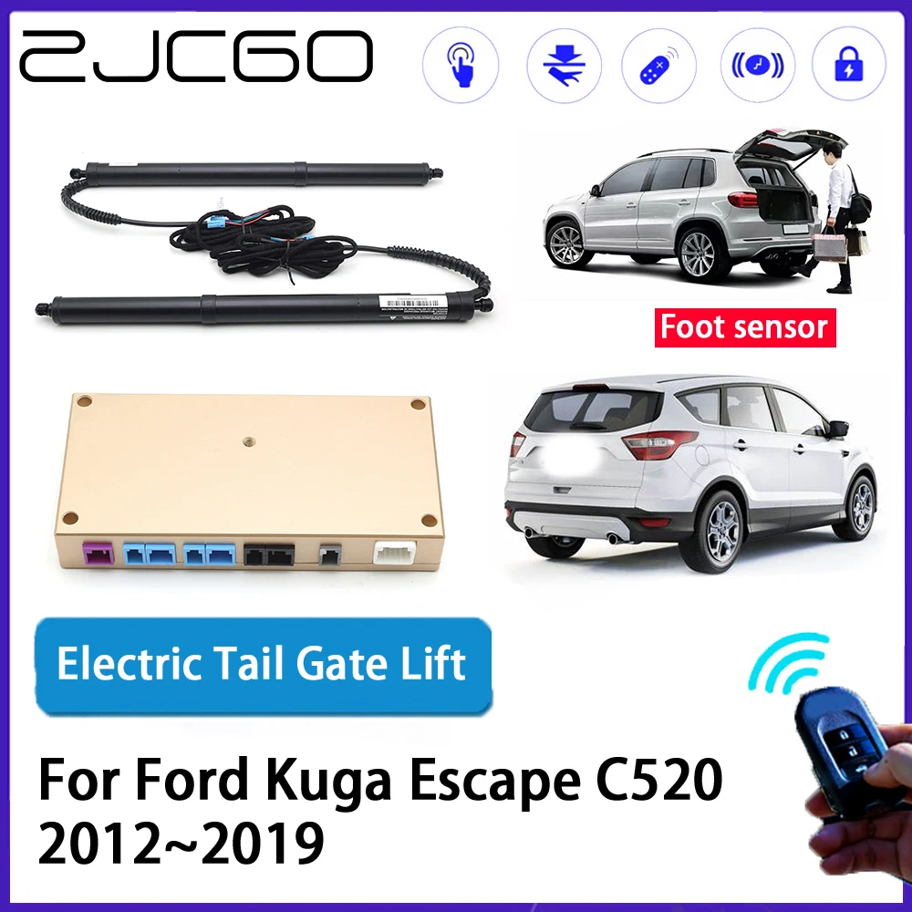 ZJCGO Car Auto Trunk intelligent Electric Tail Gate Lift Automatic Tailgate Opener for Ford Kuga Escape C520 2012~2019
ZJCGO Car Auto Trunk intelligent Electric Tail Gate Lift Automatic Tailgate Opener for Ford Kuga Escape C520 2012~2019
