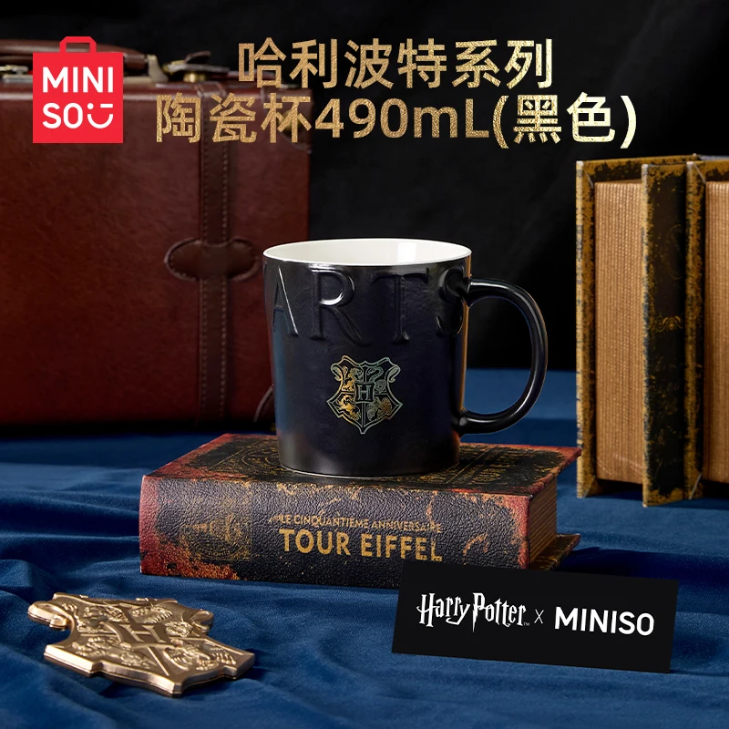 MINISO Kawaii Harry Potter Series 490ML College Ceramic Mug Girly Heart Cute Student Mark Cup High Beauty Cup Girl Gift
MINISO Kawaii Harry Potter Series 490ML College Ceramic Mug Girly Heart Cute Student Mark Cup High Beauty Cup Girl Gift