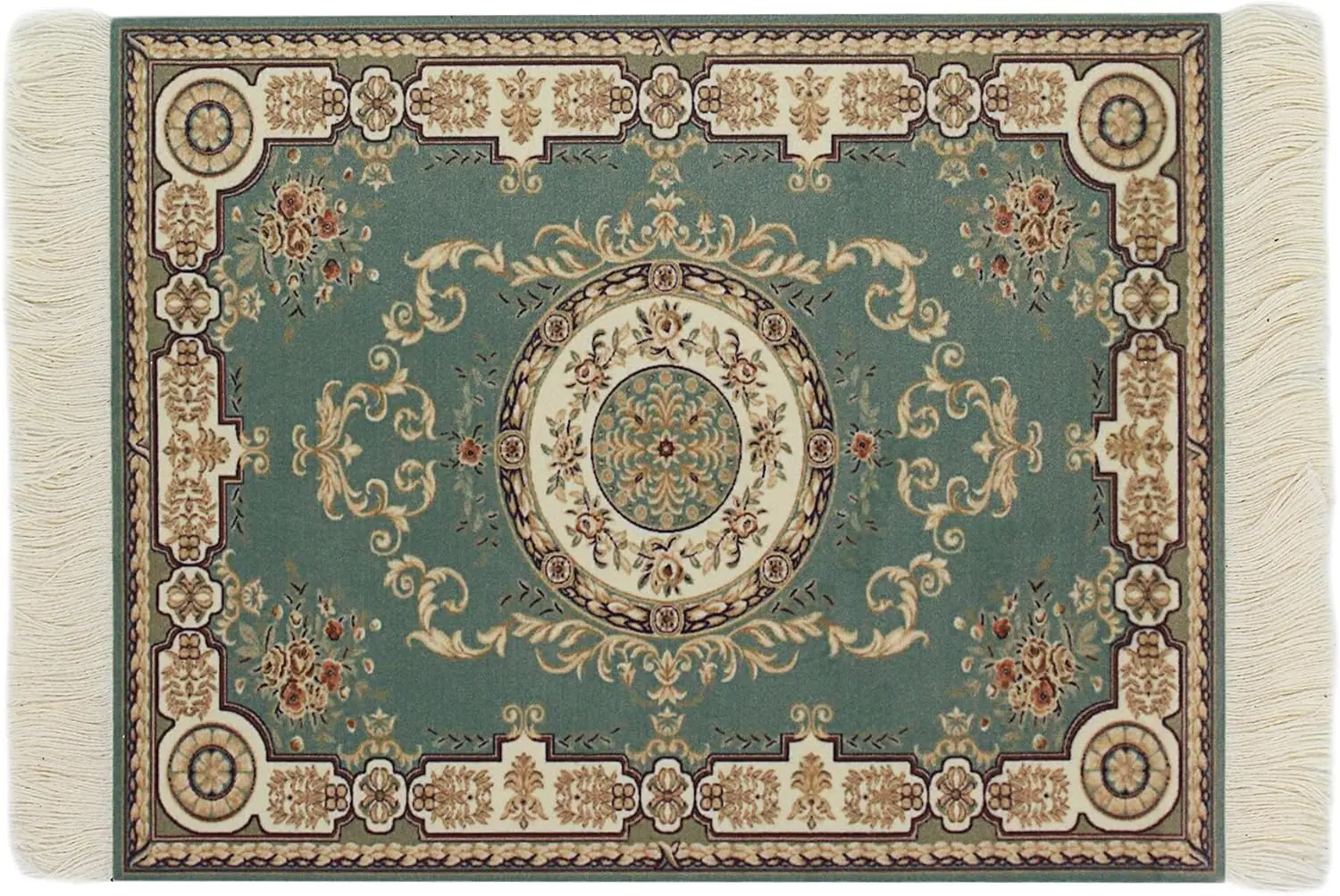 Persian Style Carpet Mouse Pad, Oriental Green Pattern
Persian Style Carpet Mouse Pad, Oriental Green Pattern