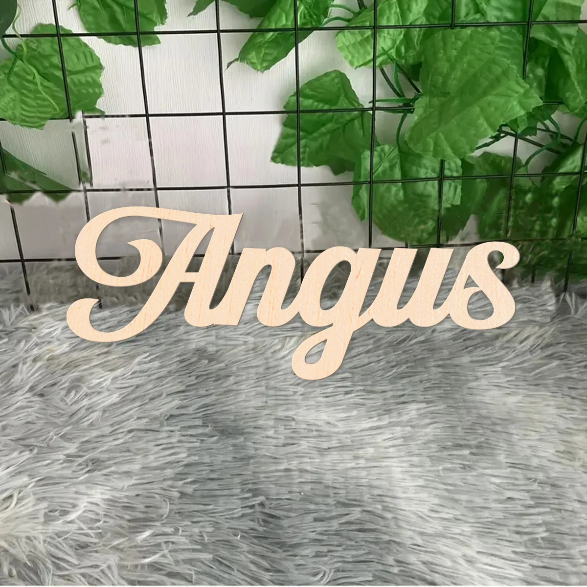 1 pc nice Aesthetica fonts Customizable Name Wooden Sign Laser-Cut Sign Charming Home &Holiday Decor for Front Porch, Yard
1 pc nice Aesthetica fonts Customizable Name Wooden Sign Laser-Cut Sign Charming Home &Holiday Decor for Front Porch, Yard