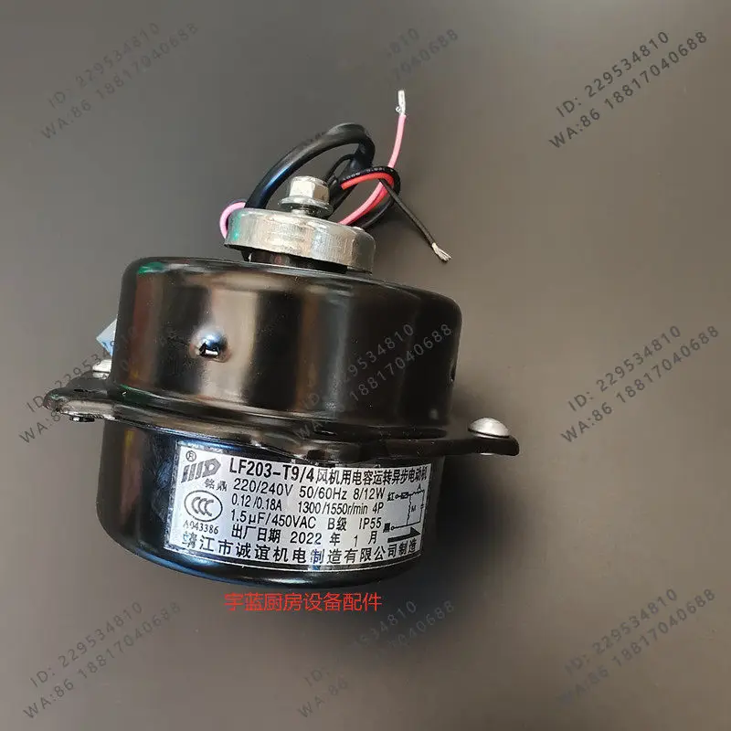 LF203-T9 with capacitor fan 9W8/12W ice machine, motor motor
LF203-T9 with capacitor fan 9W8/12W ice machine, motor motor