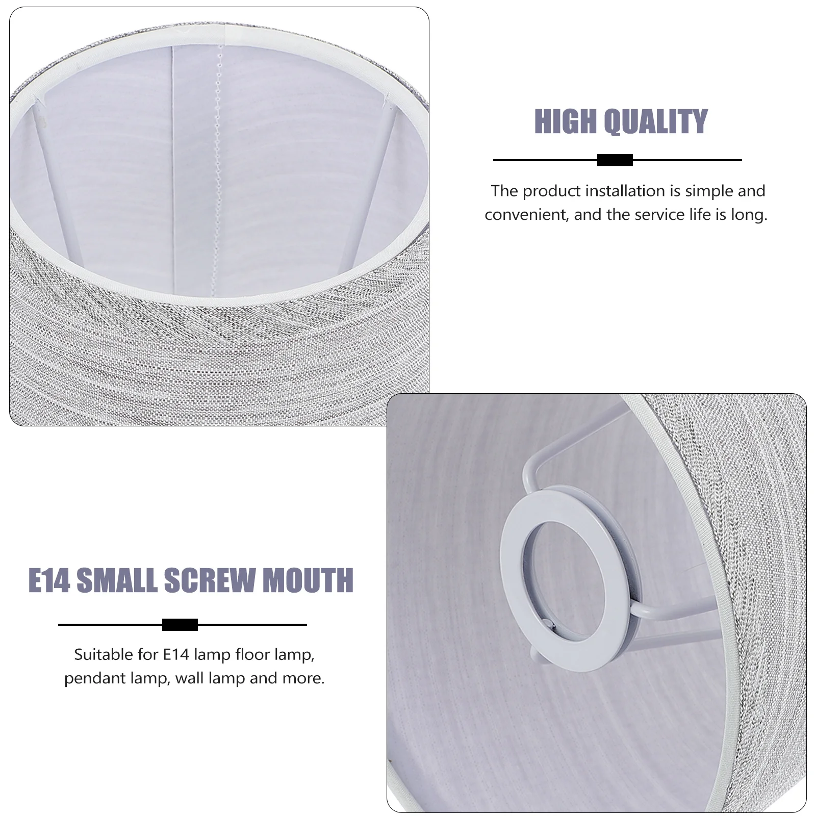 1Pcs Simple Graceful Fabric Lampshade for E14 Pendant Wall Floor Lamps Fabric Lampshade Pendant Light Shade Cover
1Pcs Simple Graceful Fabric Lampshade for E14 Pendant Wall Floor Lamps Fabric Lampshade Pendant Light Shade Cover