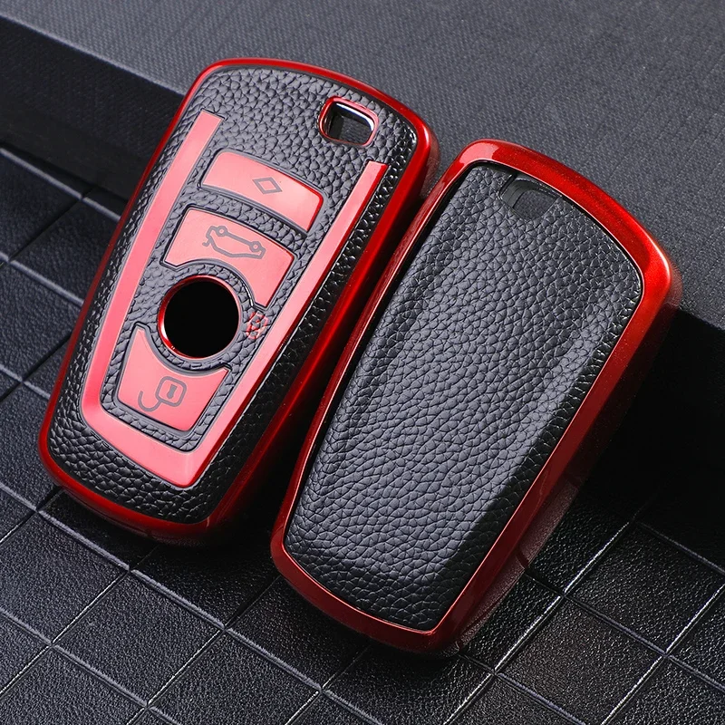 PU Leather Car Key Holder Case Cover For BMW F20 F30 G20 F31 F34 F10 G30 F11 X3 F25 X4 I3 M3 M4 1 3 5 Series Accessories
PU Leather Car Key Holder Case Cover For BMW F20 F30 G20 F31 F34 F10 G30 F11 X3 F25 X4 I3 M3 M4 1 3 5 Series Accessories