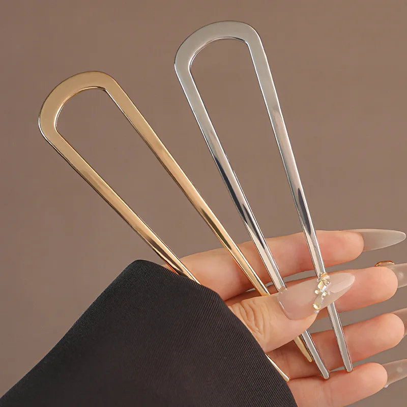 Simple U Shape Hair Clips Pins for Women Girls Hair Sticks Bride Hair Styling Accessories Gold Color Metal Hairpins Barrettes
Simple U Shape Hair Clips Pins for Women Girls Hair Sticks Bride Hair Styling Accessories Gold Color Metal Hairpins Barrettes