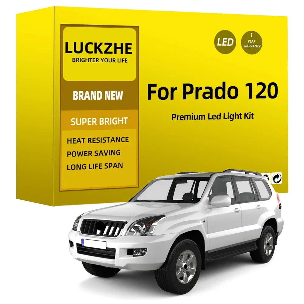 17Pcs Car LED Interior Light Bulb Kit For Toyota Prado 120 2002-2009 Auto Reading Dome Map Trunk Vehicle Lamp Canbus Error Free
17Pcs Car LED Interior Light Bulb Kit For Toyota Prado 120 2002-2009 Auto Reading Dome Map Trunk Vehicle Lamp Canbus Error Free