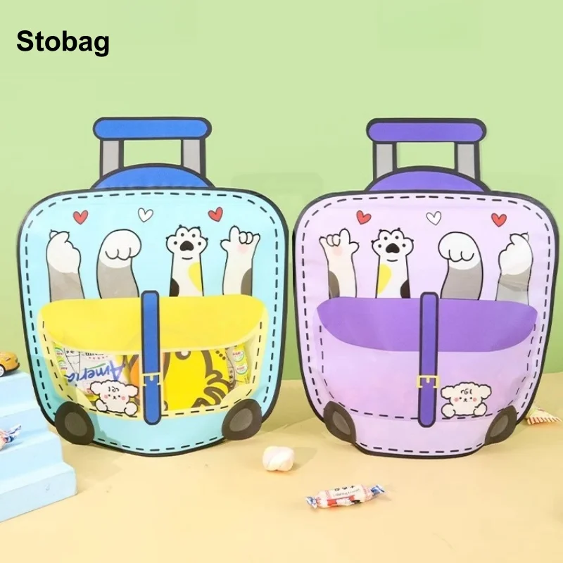 StoBag 50pcs Cartoon Candy Packaging Ziplock Bags with Handle Kids Tote with Window Cute Snack Plastic Sealed Food Storage Pouch
StoBag 50pcs Cartoon Candy Packaging Ziplock Bags with Handle Kids Tote with Window Cute Snack Plastic Sealed Food Storage Pouch
