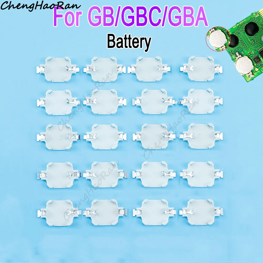 ChengHaoRan 10 PCS For Gameboy CR1616 Battery Holder For GB GBC GBA Game Battery Holder Repair Replacement Parts
ChengHaoRan 10 PCS For Gameboy CR1616 Battery Holder For GB GBC GBA Game Battery Holder Repair Replacement Parts