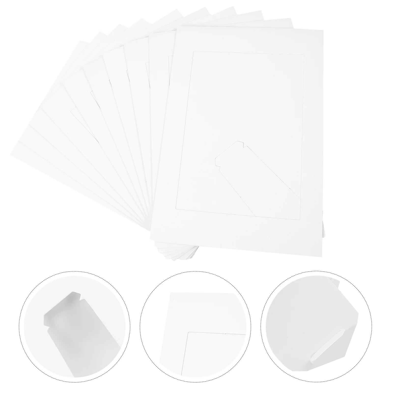 Kraft Paper Photo Frame DIY Home Decoration Table (7 Inches - Color (set of 10)) Exquisite Picture
Kraft Paper Photo Frame DIY Home Decoration Table (7 Inches - Color (set of 10)) Exquisite Picture