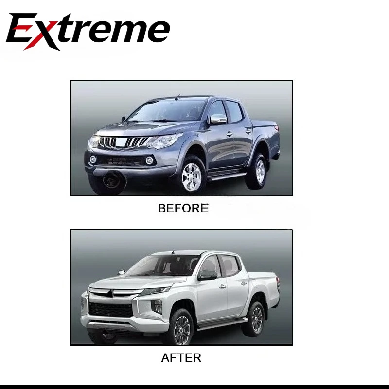 HOT SELLING CAR BODY KIT HIGH QUALITY BODY KIT for TRITON L200 2015-2018 UPGRADE to 2019
HOT SELLING CAR BODY KIT HIGH QUALITY BODY KIT for TRITON L200 2015-2018 UPGRADE to 2019