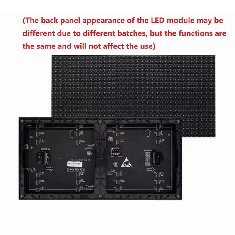2Pcs P5 Indoor LED Screen Panel 64X32 Pixels LED Display Module 16 Scan 320X160mm Full Color LED Screen Panel
2Pcs P5 Indoor LED Screen Panel 64X32 Pixels LED Display Module 16 Scan 320X160mm Full Color LED Screen Panel