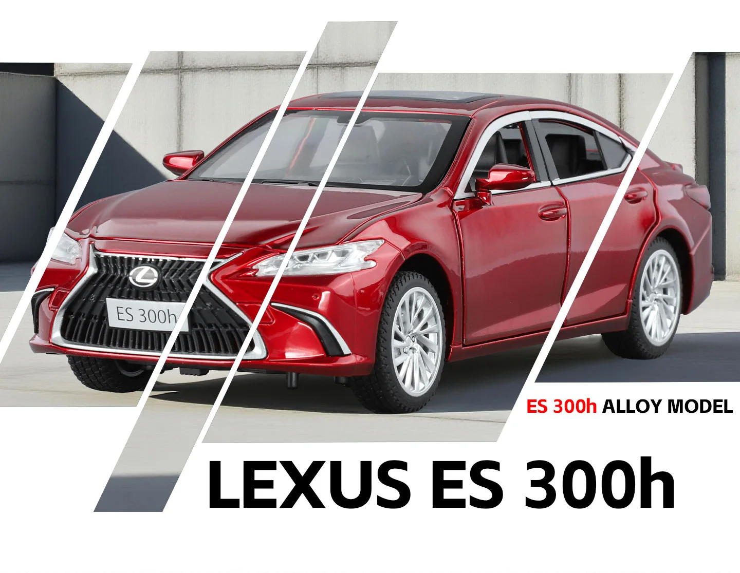 1:24 Lexus ES300H модель автомобиля из сплава, литье под давлением и игрушечный транспорт, металлическая модель автомобиля, высокая имитация звука, свет, коллекция игрушек в подарок
1:24 Lexus ES300H модель автомобиля из сплава, литье под давлением и игрушечный транспорт, металлическая модель автомобиля, высокая имитация звука, свет, коллекция игрушек в подарок