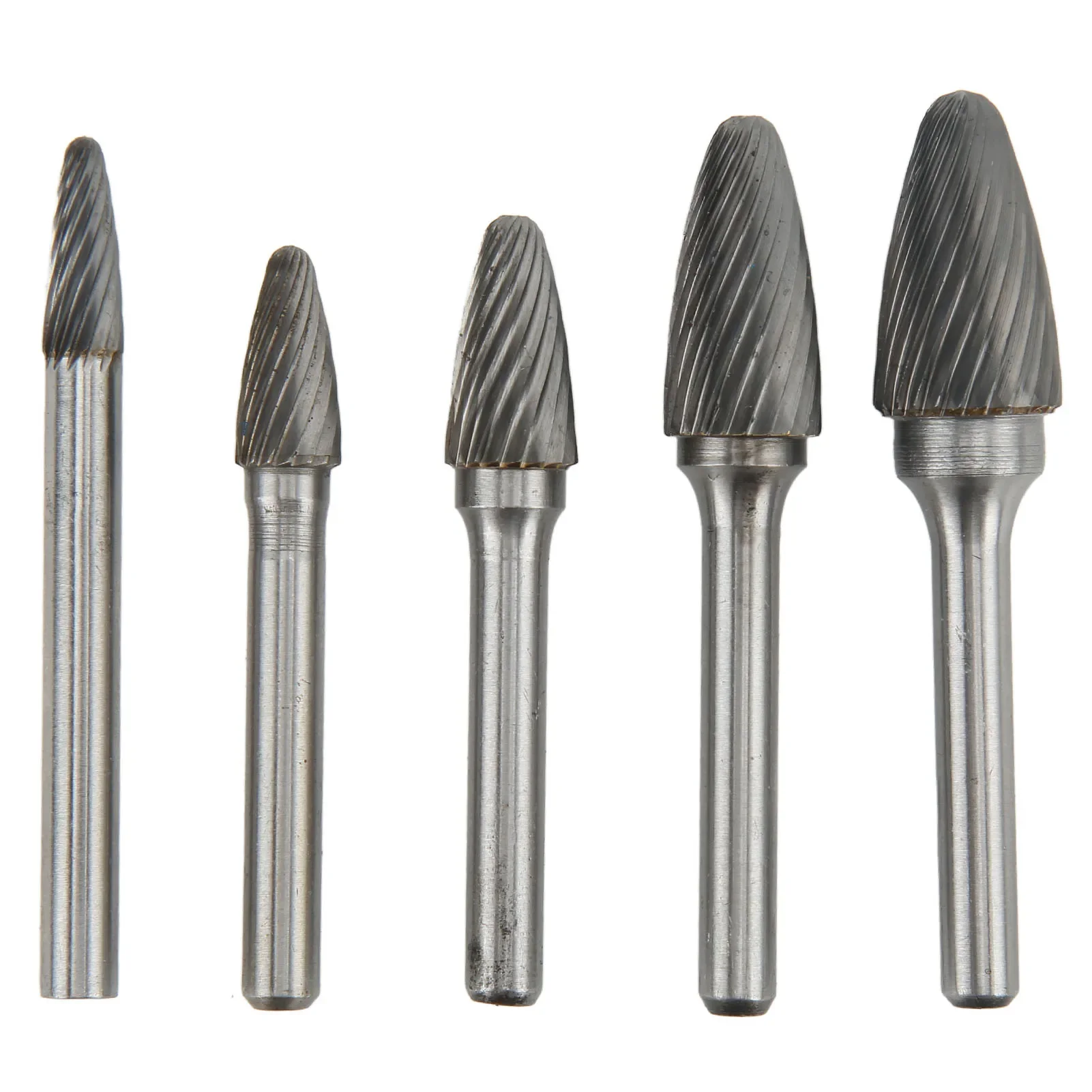 5Pcs F-Type Single Cut Carbide Rotary File Set 6mm Shank for Aviation Automotive Marine Electric Tool
5Pcs F-Type Single Cut Carbide Rotary File Set 6mm Shank for Aviation Automotive Marine Electric Tool