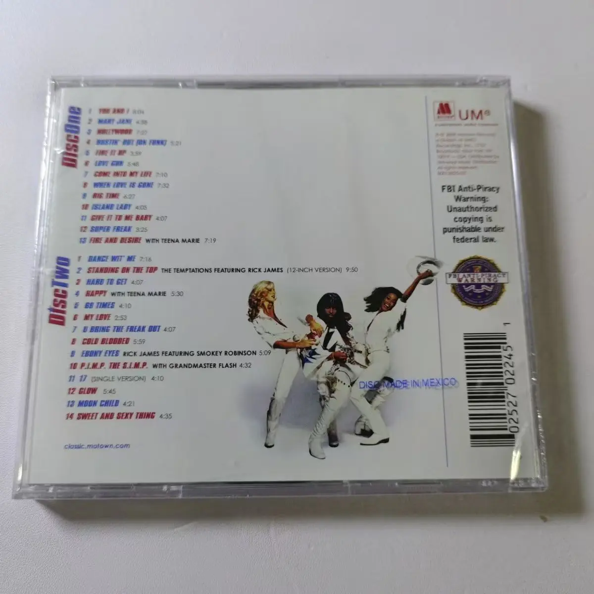 Authentic Unopened Rick James Anthology 2CD Ink Edition
Authentic Unopened Rick James Anthology 2CD Ink Edition