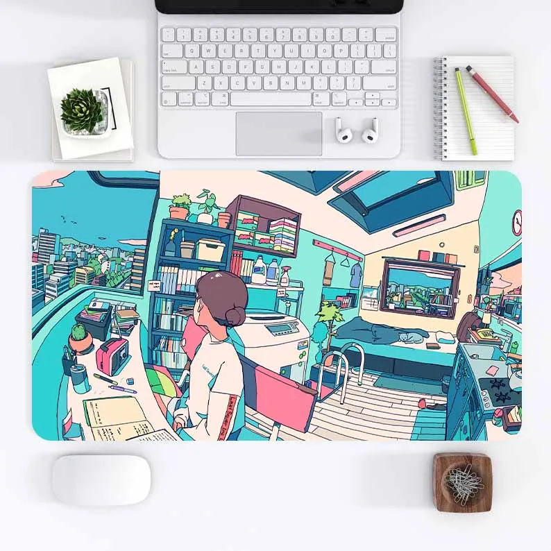 City Kitchen Mausepad Blue Mouse Mat Gaming Mat Pad on The Table Office Gamer Accessories Keyboard Pad Art Desk Mat Mouse Carpet
City Kitchen Mausepad Blue Mouse Mat Gaming Mat Pad on The Table Office Gamer Accessories Keyboard Pad Art Desk Mat Mouse Carpet