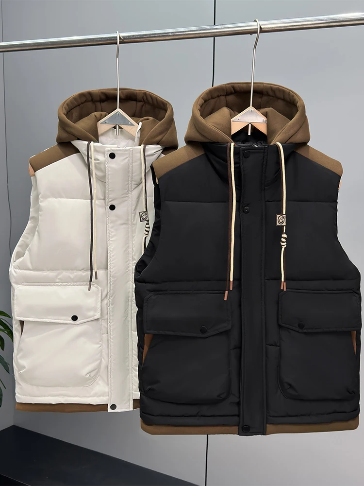 Men's down Cotton Vest Thi Warm Outerwear Autumn Winter New Sle Student Jaet Loose Fit Flat Ss Iron Free Polyester F...
Men's down Cotton Vest Thi Warm Outerwear Autumn Winter New Sle Student Jaet Loose Fit Flat Ss Iron Free Polyester F...