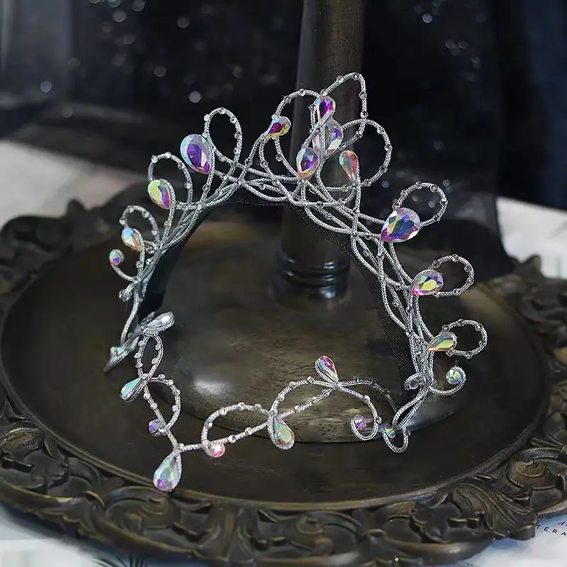 Ballet performance rope crown headwear professional handmade custom ultra light girl's crown adult crown
Ballet performance rope crown headwear professional handmade custom ultra light girl's crown adult crown