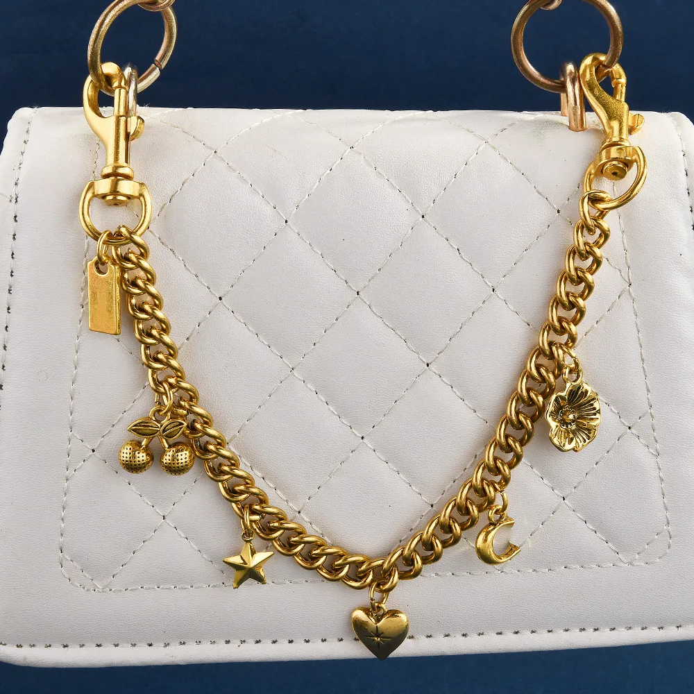 C Brand's New Fashionable Versatile Cherry Blossom Bag Charm Chain, Fashionable Bag Charm Pendant for Women
C Brand's New Fashionable Versatile Cherry Blossom Bag Charm Chain, Fashionable Bag Charm Pendant for Women