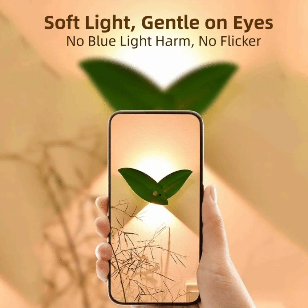 Creative Willow Leaf Wall Lamp Motion Sensor USB Rechargeable LED Induction Lamp Wireless Dimmable Leaves Bedroom Remote Light
Creative Willow Leaf Wall Lamp Motion Sensor USB Rechargeable LED Induction Lamp Wireless Dimmable Leaves Bedroom Remote Light