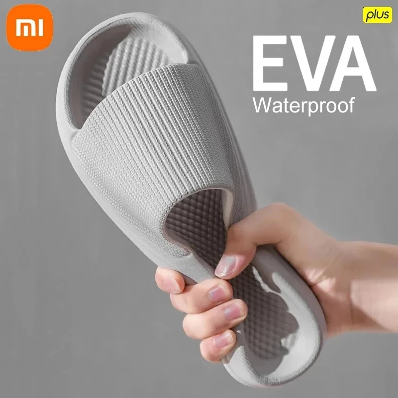Шлепанцы Xiaomi женские домашние на толстой платформе, сланцы из ЭВА, мягкая подошва, Нескользящие, Летние Тапочки для ванной комнаты
Шлепанцы Xiaomi женские домашние на толстой платформе, сланцы из ЭВА, мягкая подошва, Нескользящие, Летние Тапочки для ванной комнаты